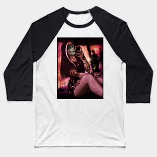 Cyberpunk selfie Baseball T-Shirt